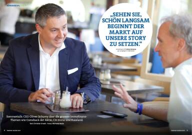 Interview Immofinanz CEO Oliver Schumy - B&ouml;rse Social Magazine #08