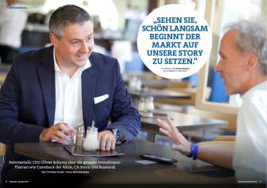 Interview Immofinanz CEO Oliver Schumy - Börse Social Magazine #08