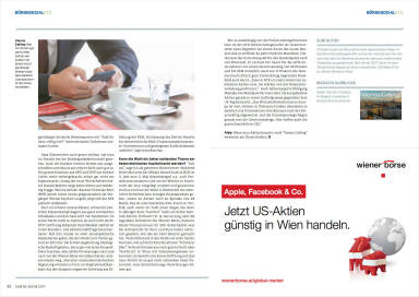 Wiener Börse: Prost - seit langem darf wieder einmal gefeiert werden - Börse Social Magazine #05