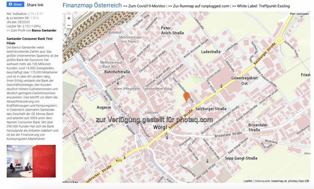 Ort Des Tages Santander Consumer Bank Tirol Filiale Leya Hempel Boerse Social Com
