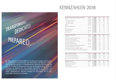 Polytec - Kennzahlen 2018
