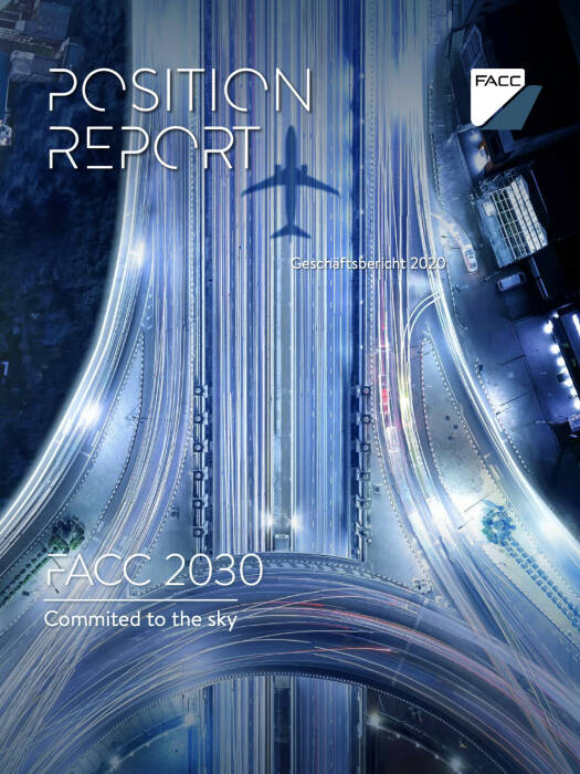 Vorderseite FACC Geschäftsbericht 2020