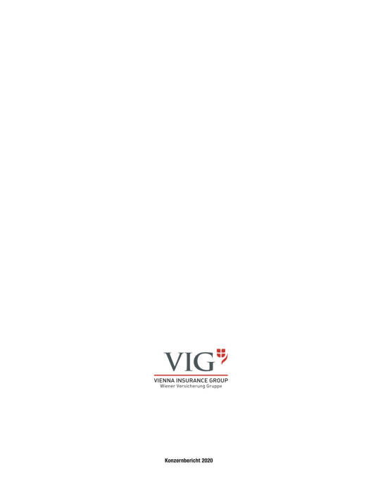 Rückseite VIG Geschäftsbericht 2020