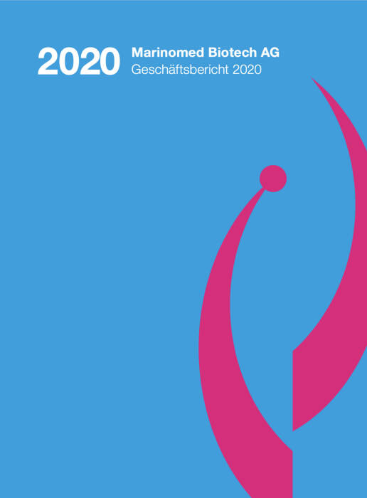 Vorderseite Marinomed Geschäftsbericht 2020
