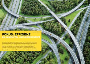 Österreichische Post Geschäftsbericht 2013 - Fokus Effizienz
