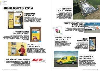 Österreichische Post Geschäftsbericht 2014 - Highlights